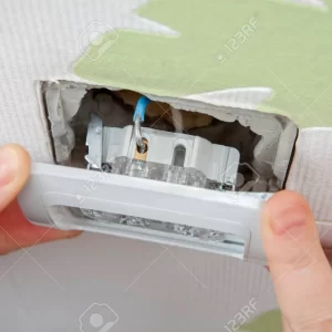Switch box installation