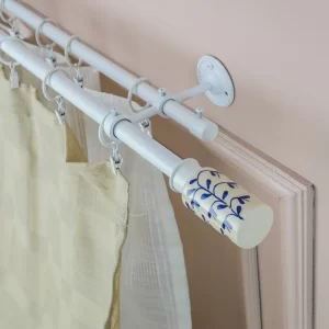 Curtain rod installation (up to 4 brackets)