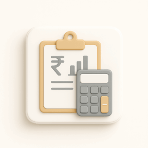 Icon representing expert cost estimate and top interior budgeting in Chandigarh, Mohali.