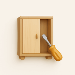 Top icon for fixing wardrobe sliders and cabinet doors in Panchkula & nearby areas.