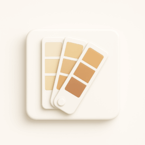 Top 3D icon showing expert color consultation for interior design in Mohali, Panchkula, and Chandigarh