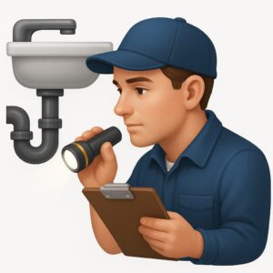 3D icon representing expert plumbing consultation and initial issue assessment in Chandigarh, Mohali & Panchkula — ideal for homeowners seeking professional plumbing advice in Tricity.