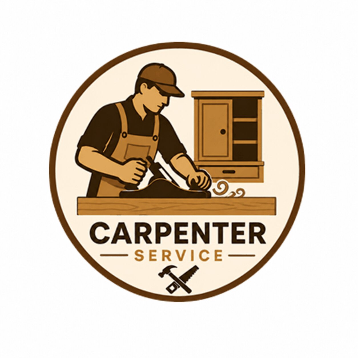 Carpenter Repair Service Icon