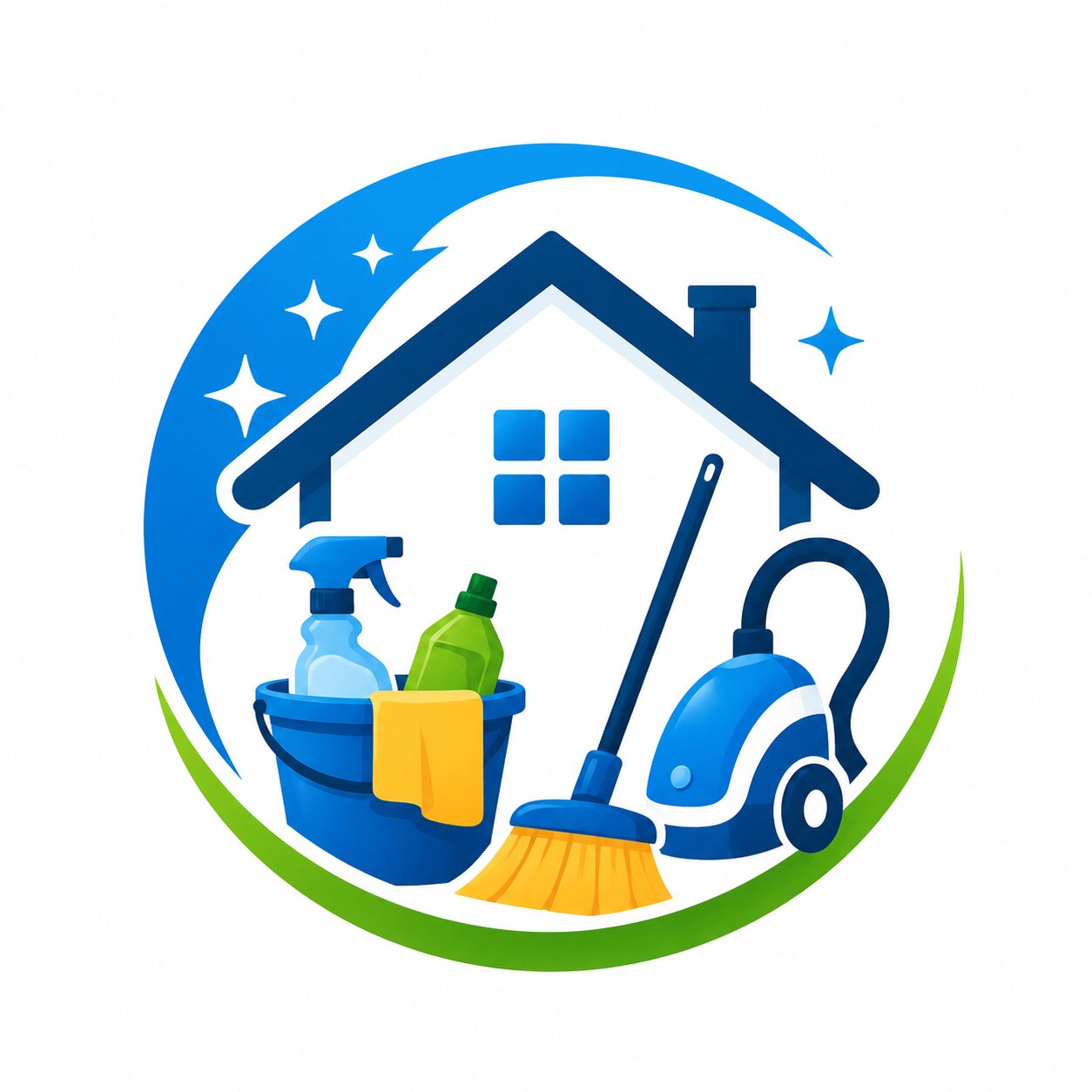 Home Cleaning Service Icon