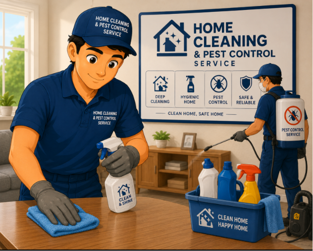 Professional Home Cleaning Pest Control Service