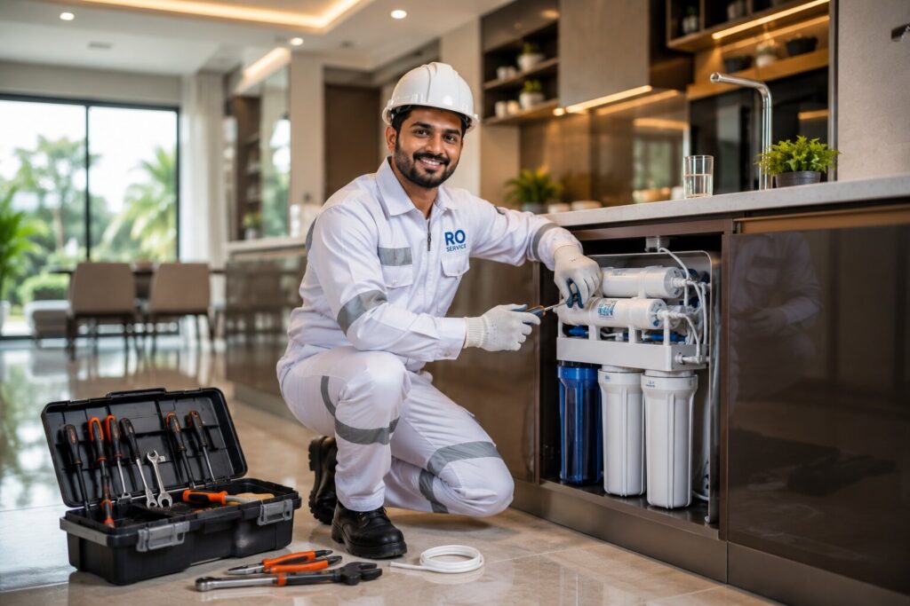 Expert RO filter servicing
