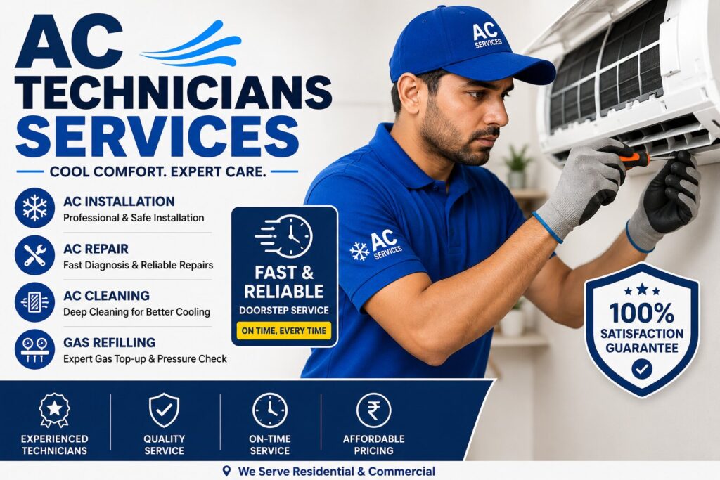 Professional AC Technician Repair Service