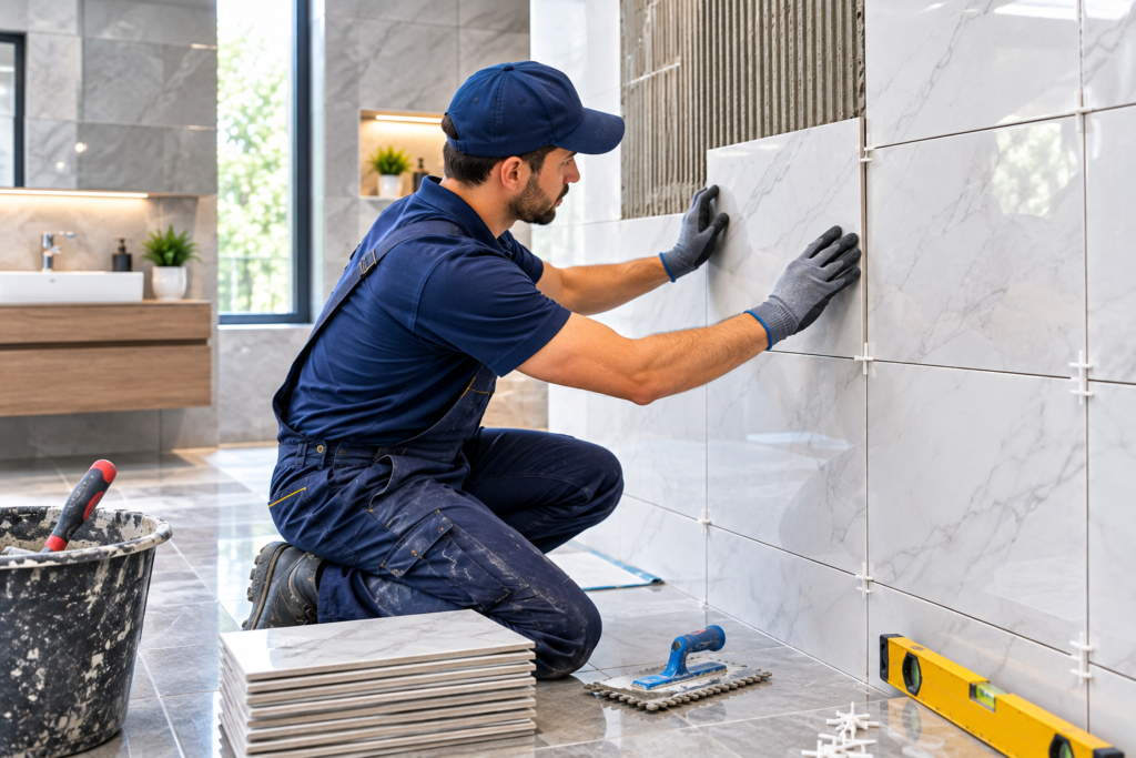 Professional Tile Replacement Service Work