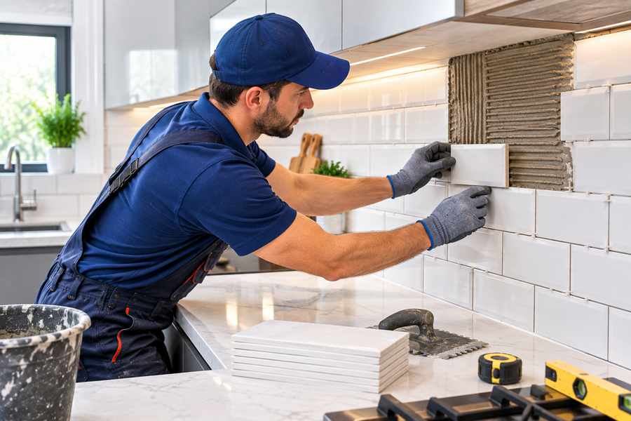 Tile Flooring Installation Work